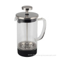 Borosilicate Glass French Press With Plastic Outer Base